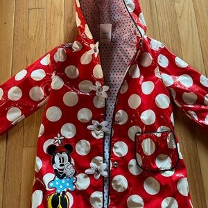 Disney Store Colorful Polka Dot raincoat